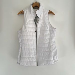 Tangerine Brand White Women’s Puffer Vest